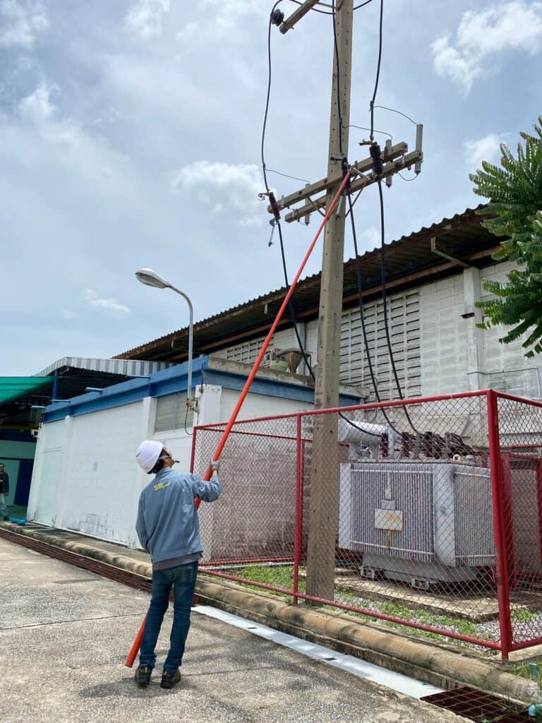 ตรวจสอบหม้อแปลง short circuit