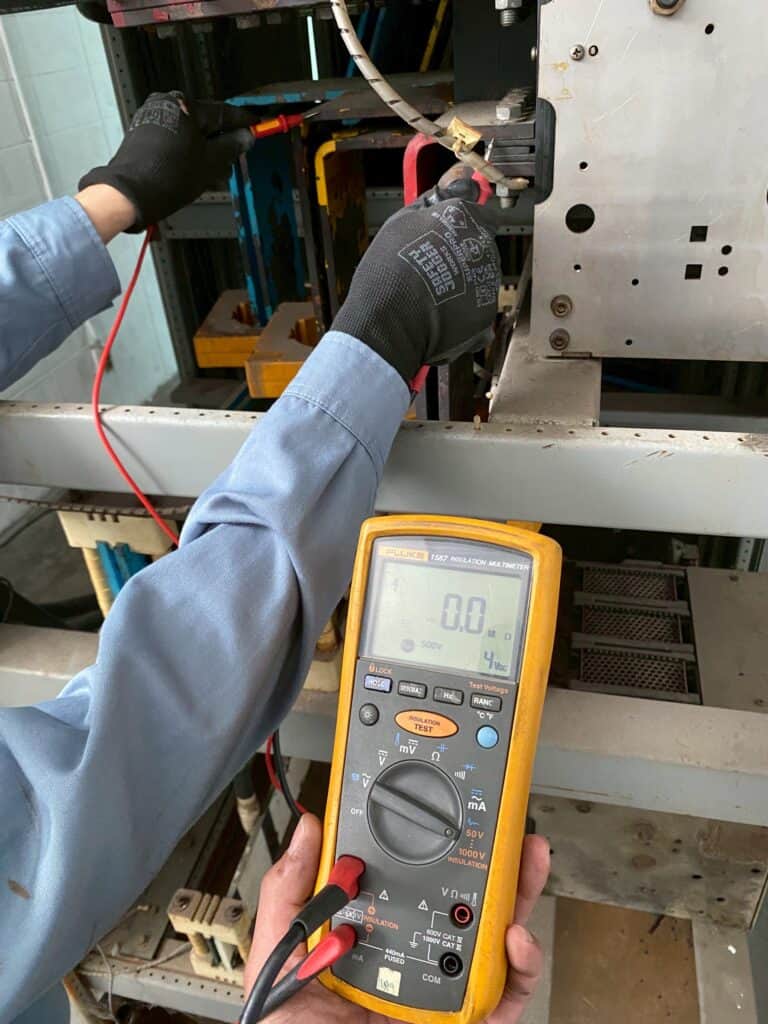 ตรวจสอบระบบกราวด์ในโรงงานอุตสาหกรรม