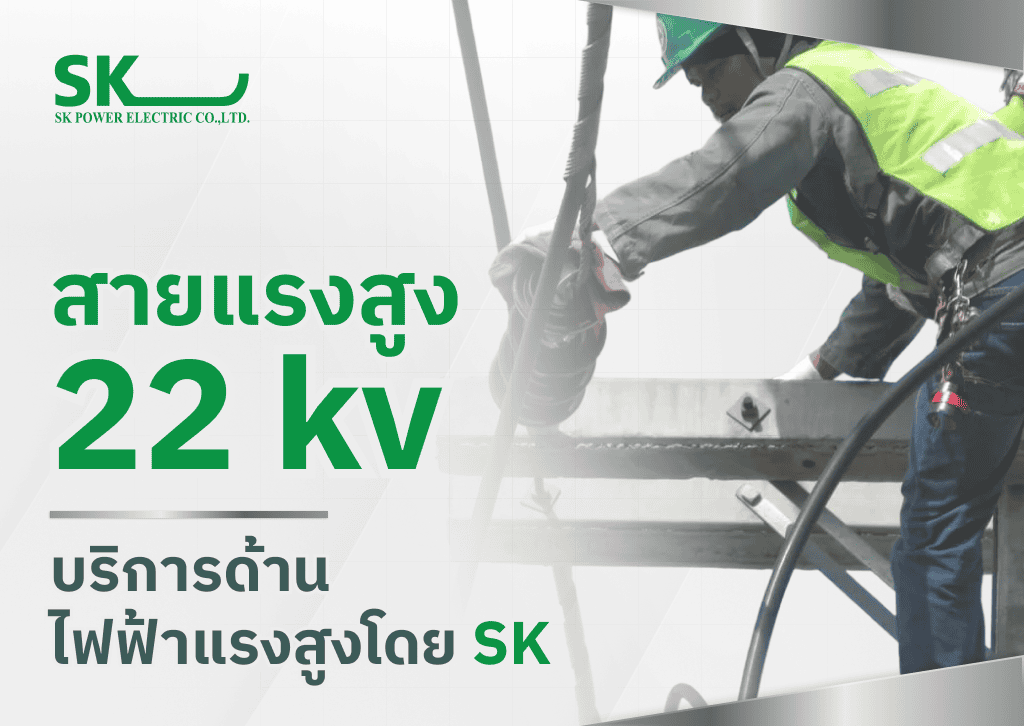 สายแรงสูง 22 kV