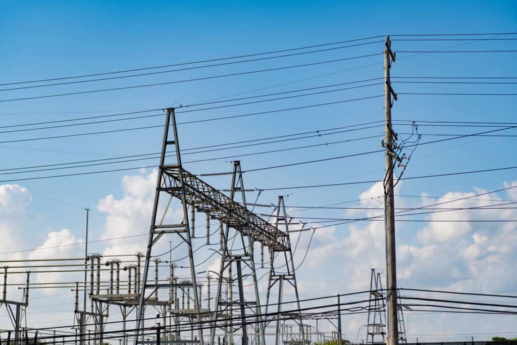 เสาไฟฟ้า สายแรงสูง 22 kv
