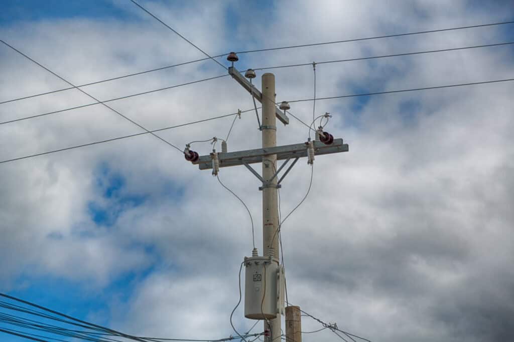 หม้อแปลงไฟฟ้า 1 เฟส 2 สาย