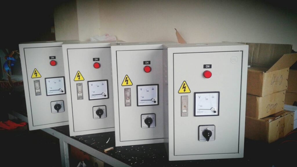 ตู้ควบคุมไฟฟ้าโรงงาน Control Panel