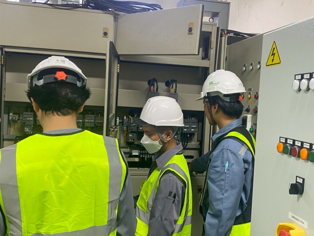 ติดตั้งตู้ไฟฟ้าแรงสูง